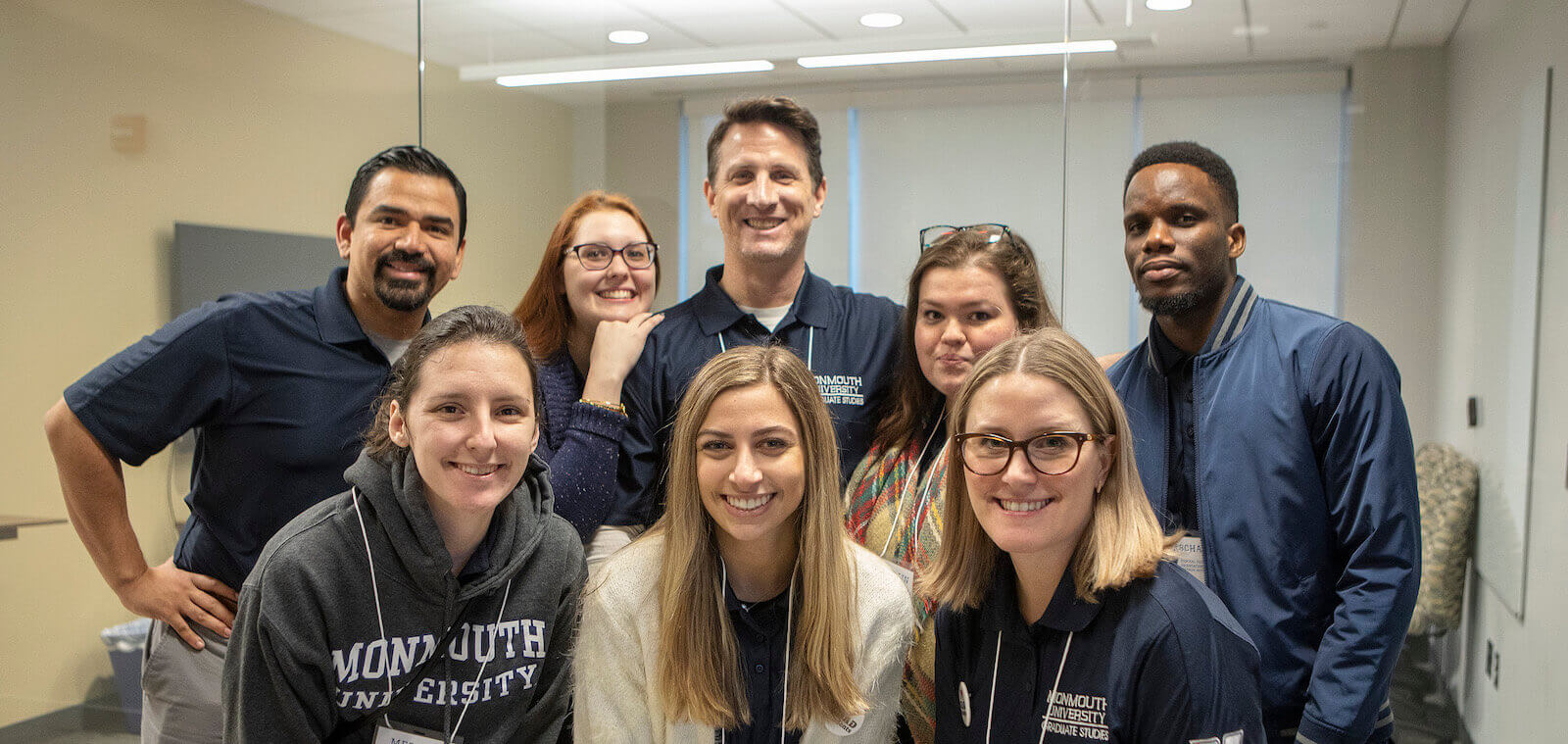 Group shot of graduate students