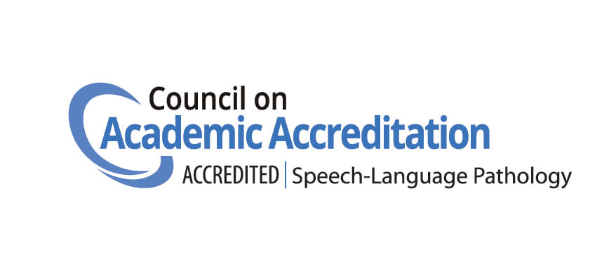 The speech-language pathology at Monmouth University is accredited by the Council on Academic Accreditation in Audiology and Speech-Language Pathology (CAA) 