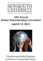 Image show cover of 2013 Global Understanding Convention program