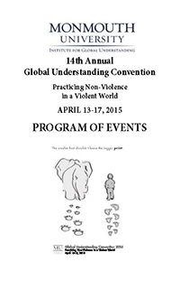 Image show cover of 2015 Global Understanding Convention program