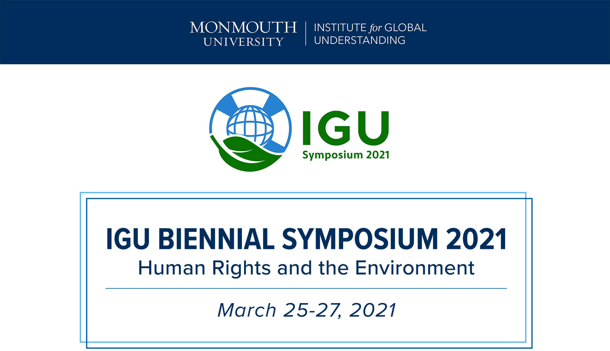 Image of 2021 IGU Biennial Symposium Program Cover