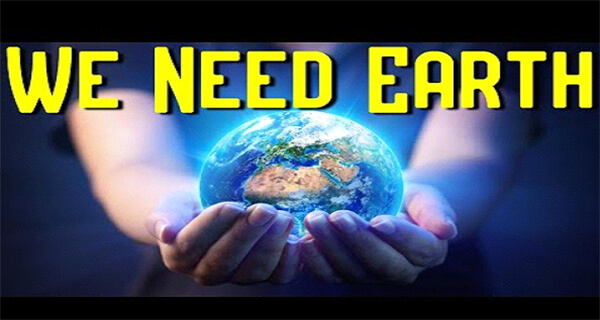 We Need Earth - photo of globe in hands