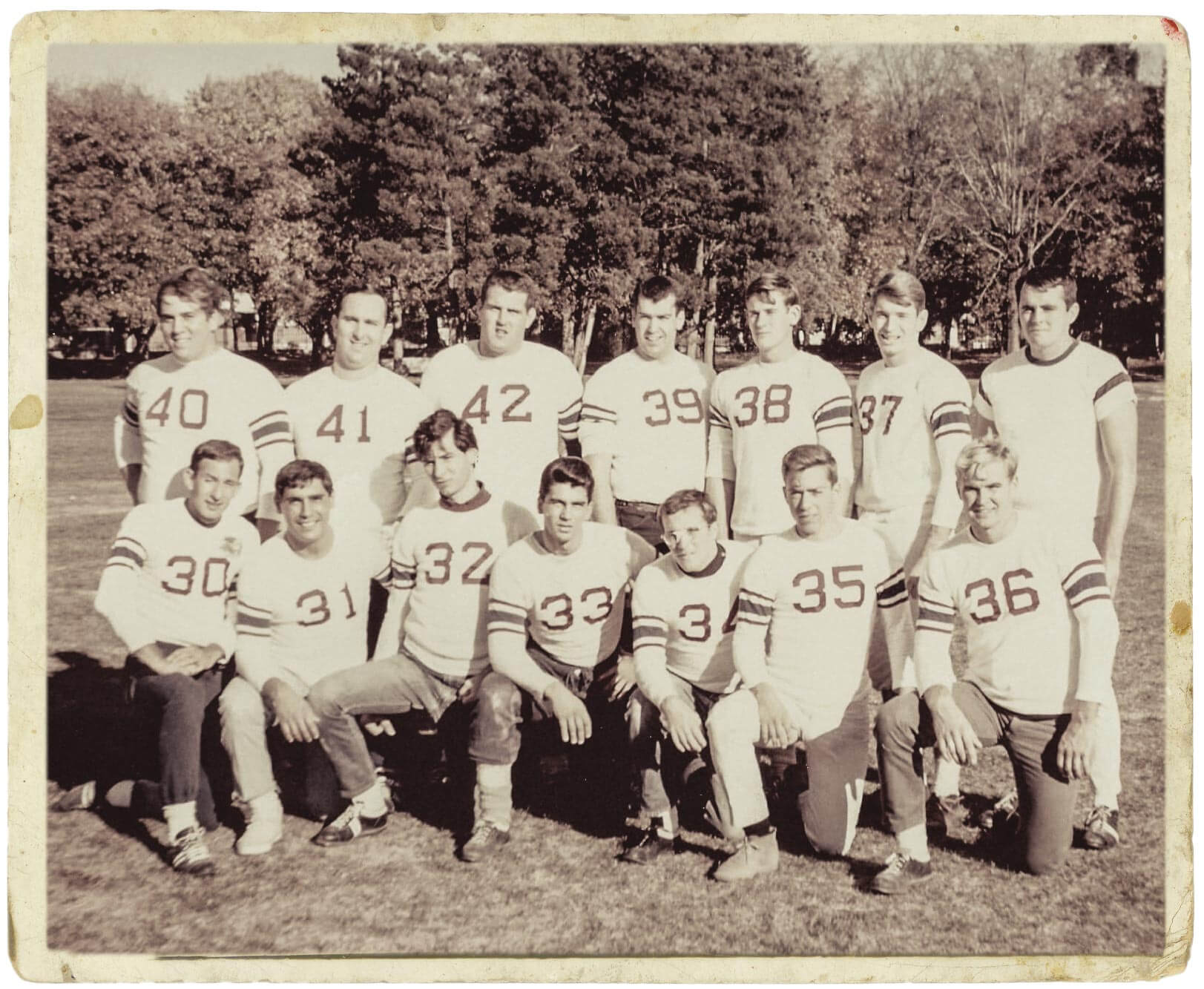 The Chinese Bandits, a Monmouth intramural sports powerhouse in the 1960s.