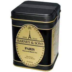 Harney & Sons’ Paris: A blend of black and oolong teas with added black currant, vanilla, and caramel flavors, this smells as good as it tastes.