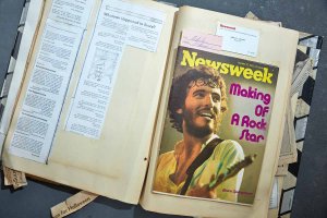 Personal scrapbook of Bruce’s mother, Adele Ann Springsteen.