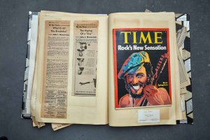 Personal scrapbook of Bruce’s mother, Adele Ann Springsteen.