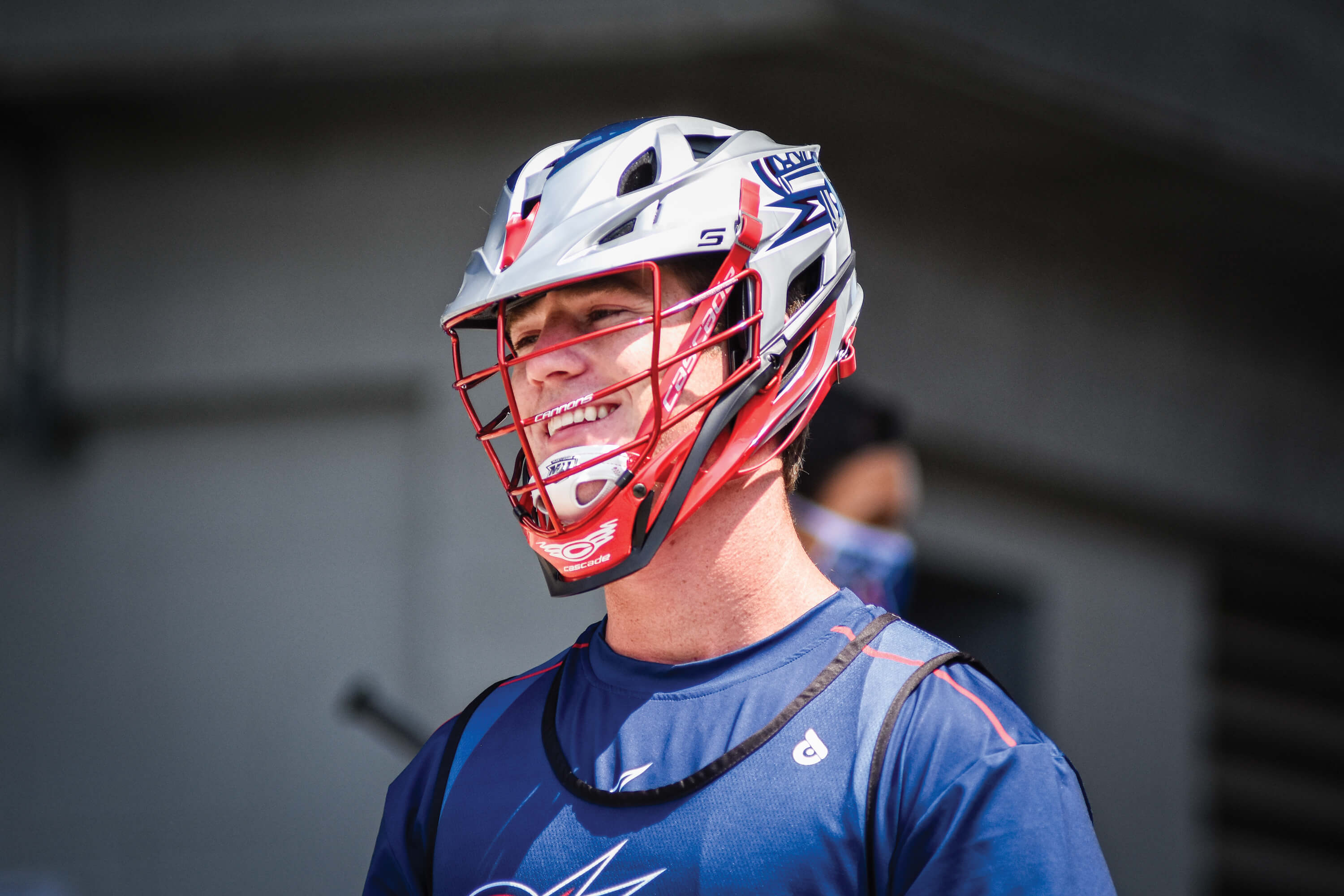 cannons lacrosse helmet