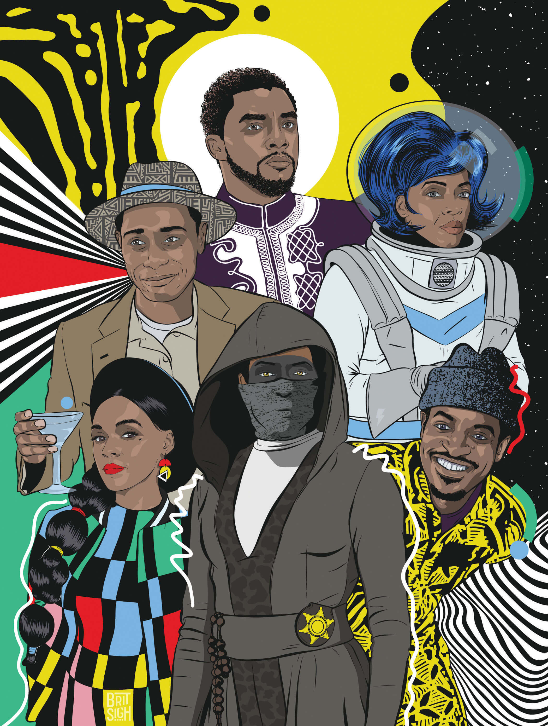 100+] Afrofuturism Wallpapers | Wallpapers.com