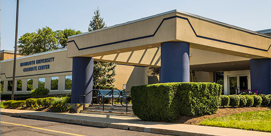 Outdoor shot of the Graduate Center