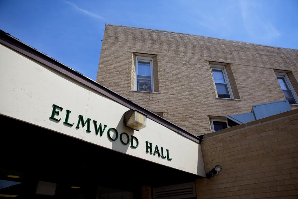 Entrance to Elmwood Hall