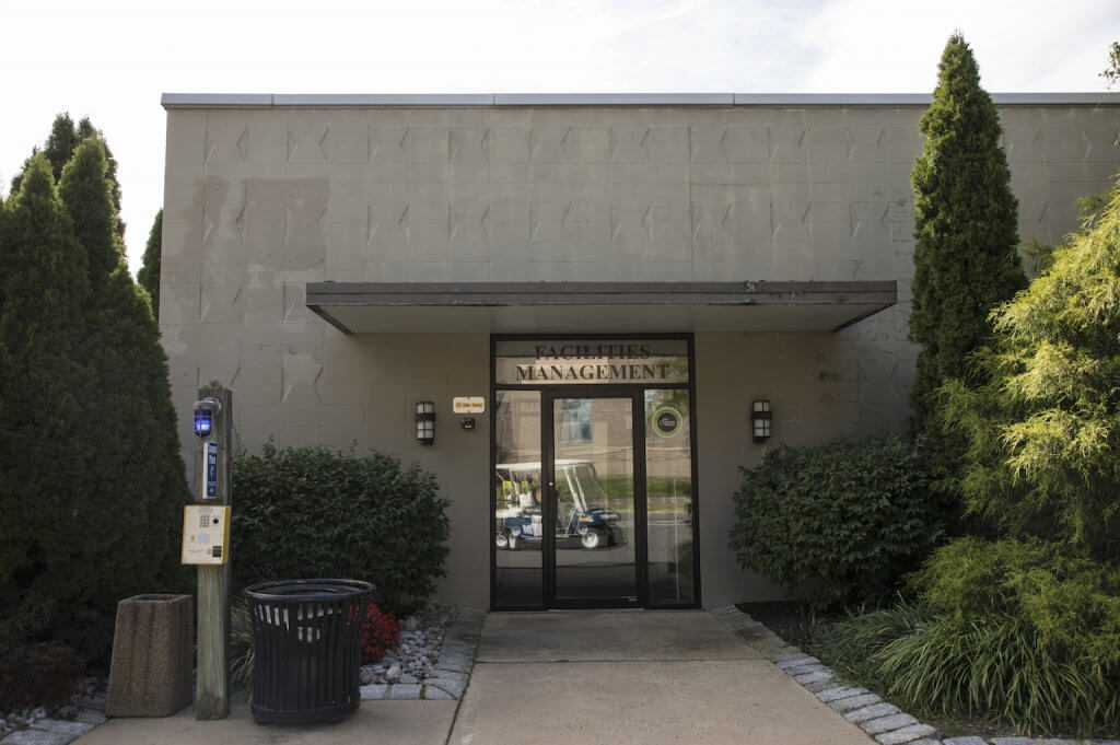 Facilities Management entrance