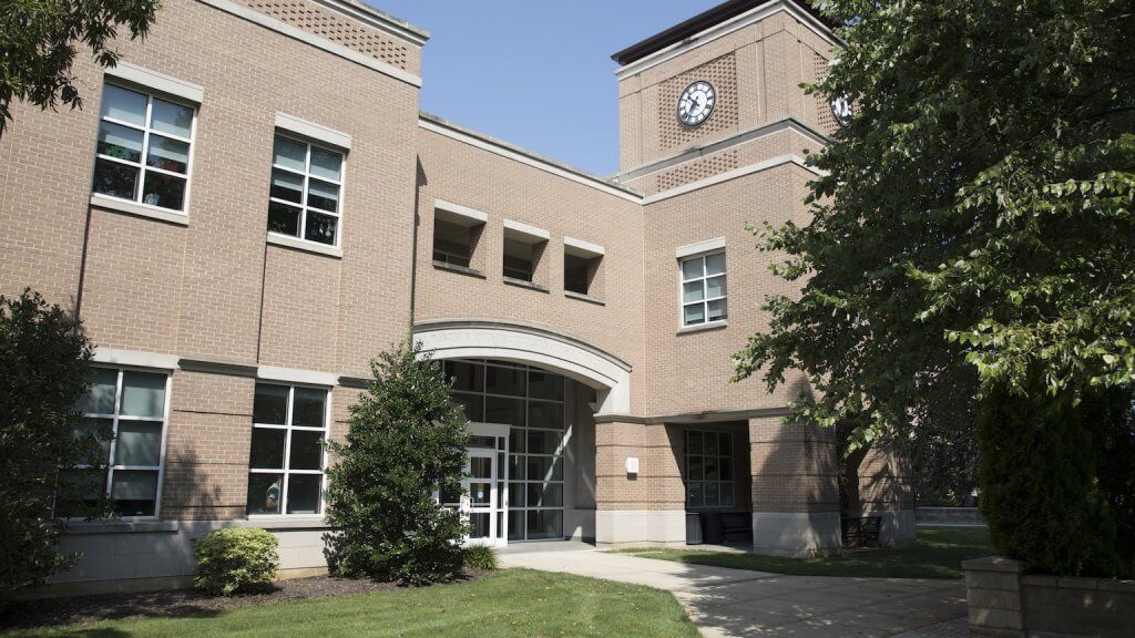 Entrance to Plangere Hall