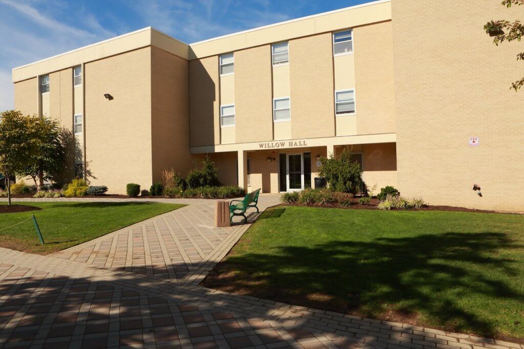 Entrance to Willow Hall