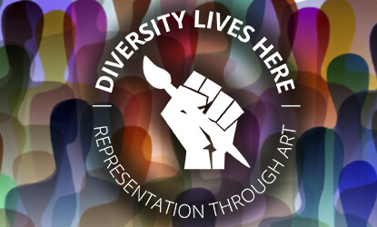 Diversity Lives Here: Representation Through Art