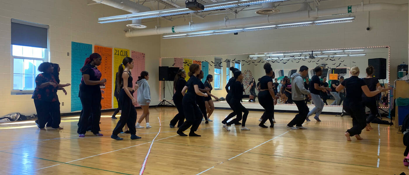 Long Branch students  participate in masterclass with Ballet Hispánico
