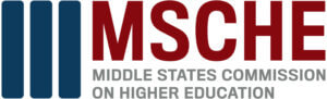 Logo: MSCHE Middle States Commission on Higher Education