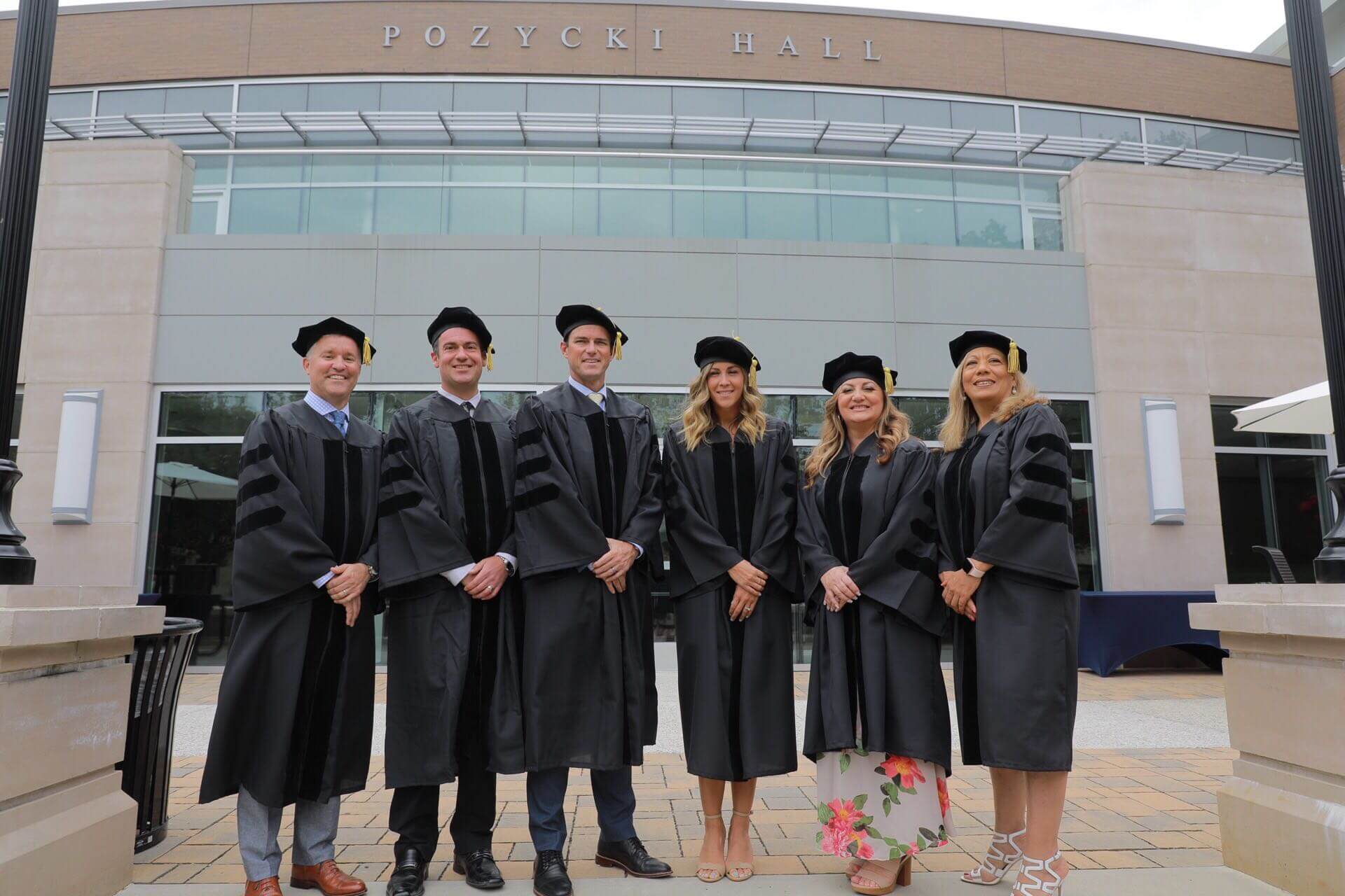 Inaugural Class of Educational Leadership Doctoral Students Graduate at Monmouth University Summer Commencement