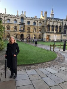 Photo of Dr. Acuzy at Cambridge University