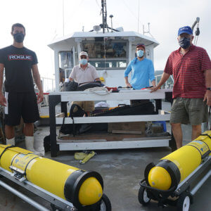 Hurricane Research Gliders Launched from Monmouth Vessel