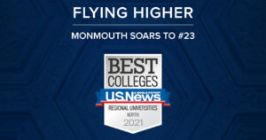 Monmouth University Soars into U.S. News & World Report’s Top 25 Best Colleges for 2021