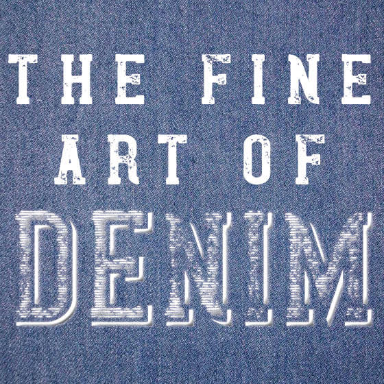 The Fine Art of Denim Exhibition Opens in the Pollak Gallery