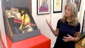 Eileen Chapman, director of the Bruce Springsteen special collection at Monmouth University