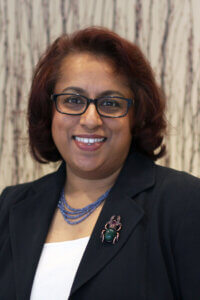 Headshot of Dept. Chair Nancy Uddin