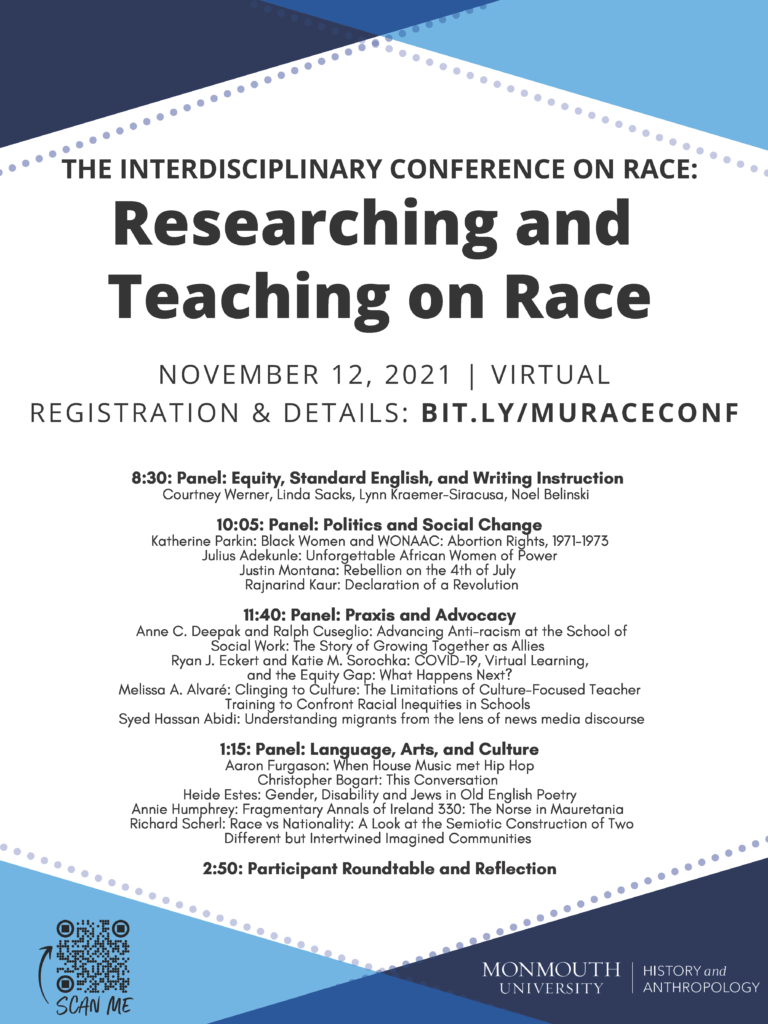 Interdisciplinary Conference on Race program