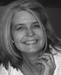 Black and white headshot of Prof. Karen Bright