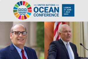 Abate and MacDonald Represent UCI at U.N. Ocean Conference in Lisbon