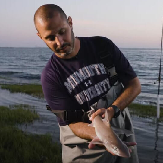 WATCH: Prof. Dunton Talks Sharks with The Nature Conservancy for Shark Week