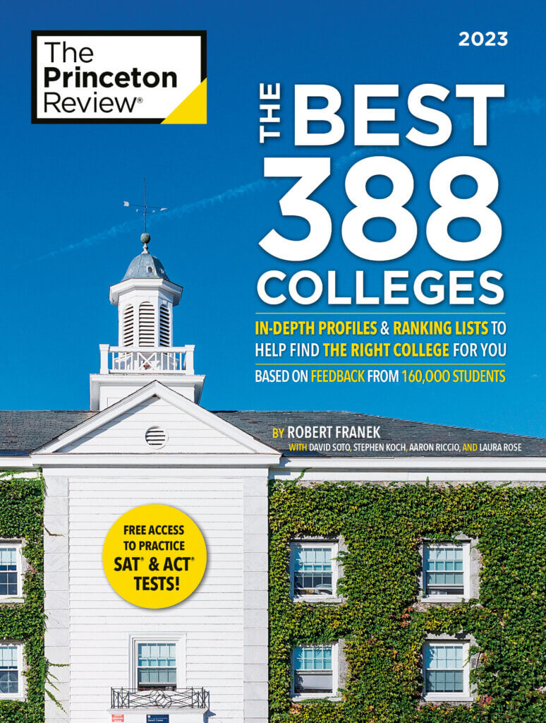 Cover of Princeton Review Best 388 Colleges