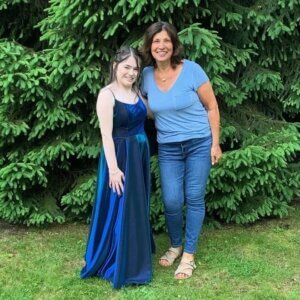 Kiley Hubbard and Donna Kuchinski