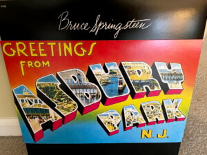 Cover of "Greetings from Asbury Park" record