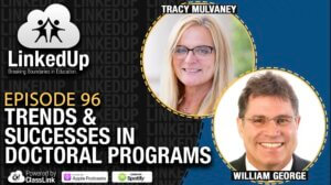 Pictures of Tracy Mulvaney and William George, faculty in School of Education