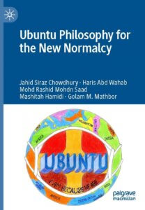 Cover of book, "Ubuntu Philosophy for the New Normalcy" 