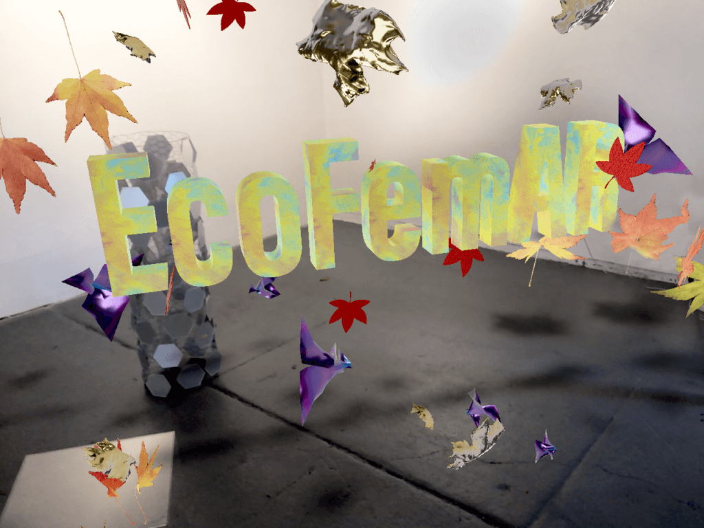 Stylized art with tthe word ECOFEMAR