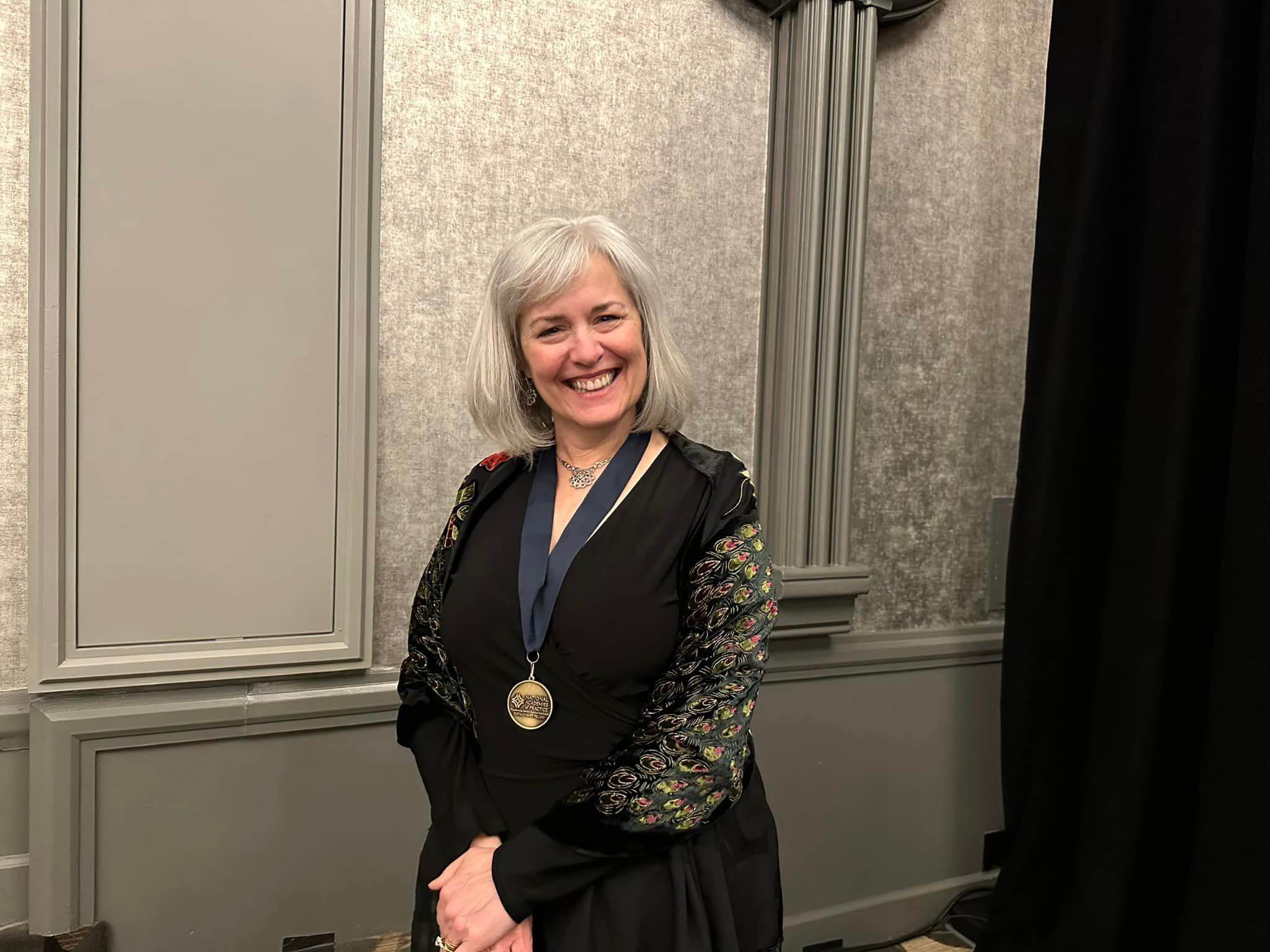 Professor and Chair of the Department of Nursing Annemarie Dowling-Castronovo was inducted into the National Academies of Practice.