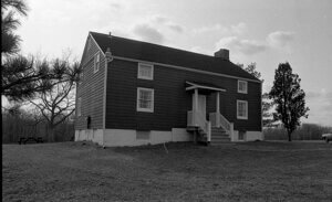 Black and white photo of historic Murray House