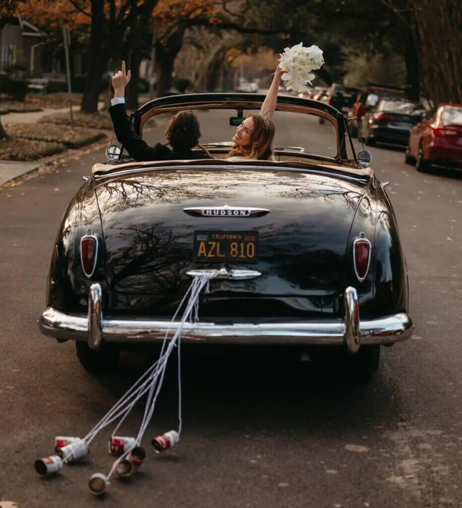“Why Do Couples Tie Cans to Wedding Cars?”