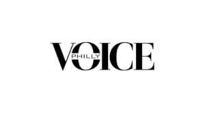 Stylized logo for Philly Voice.com