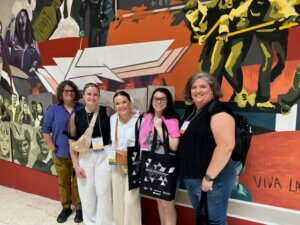 Students and faculty from School of Social Work attending conference in Madrid