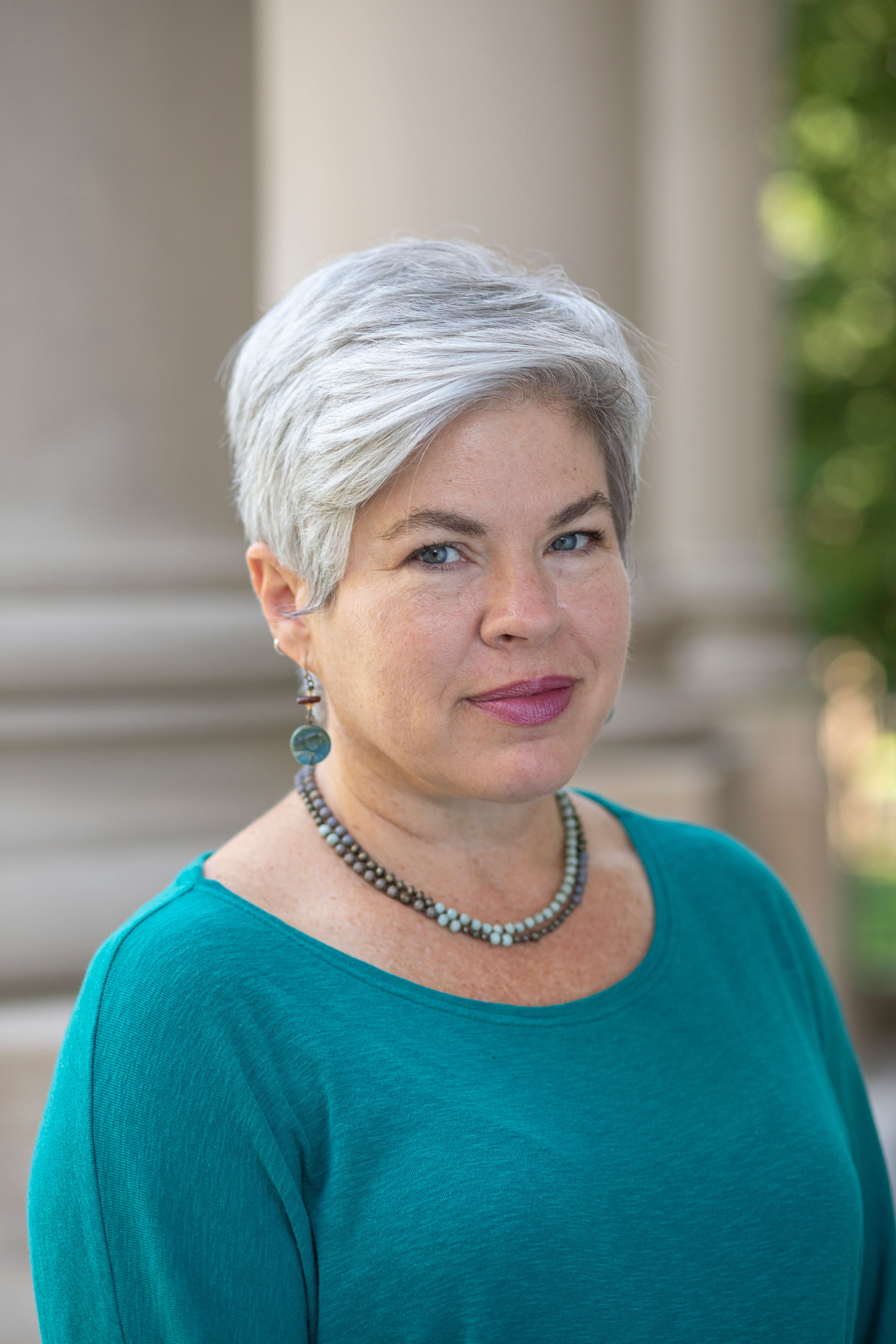 Headshot of Deanna Shoemaker, Ph.D., chair and professor in the Department of Communication