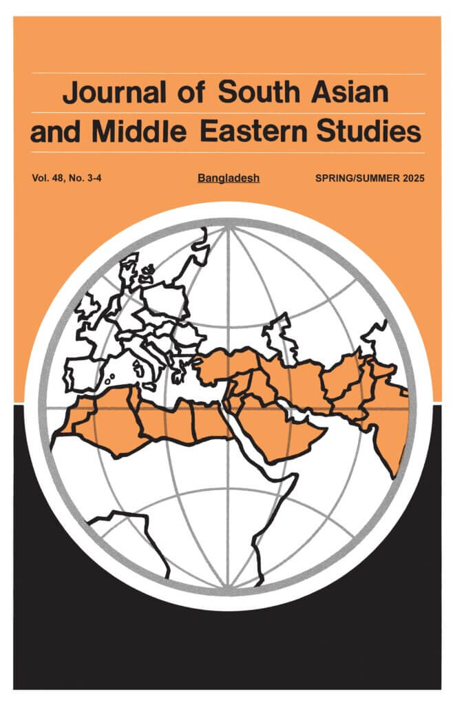 Journal of South Asian and Middle Eastern Studies