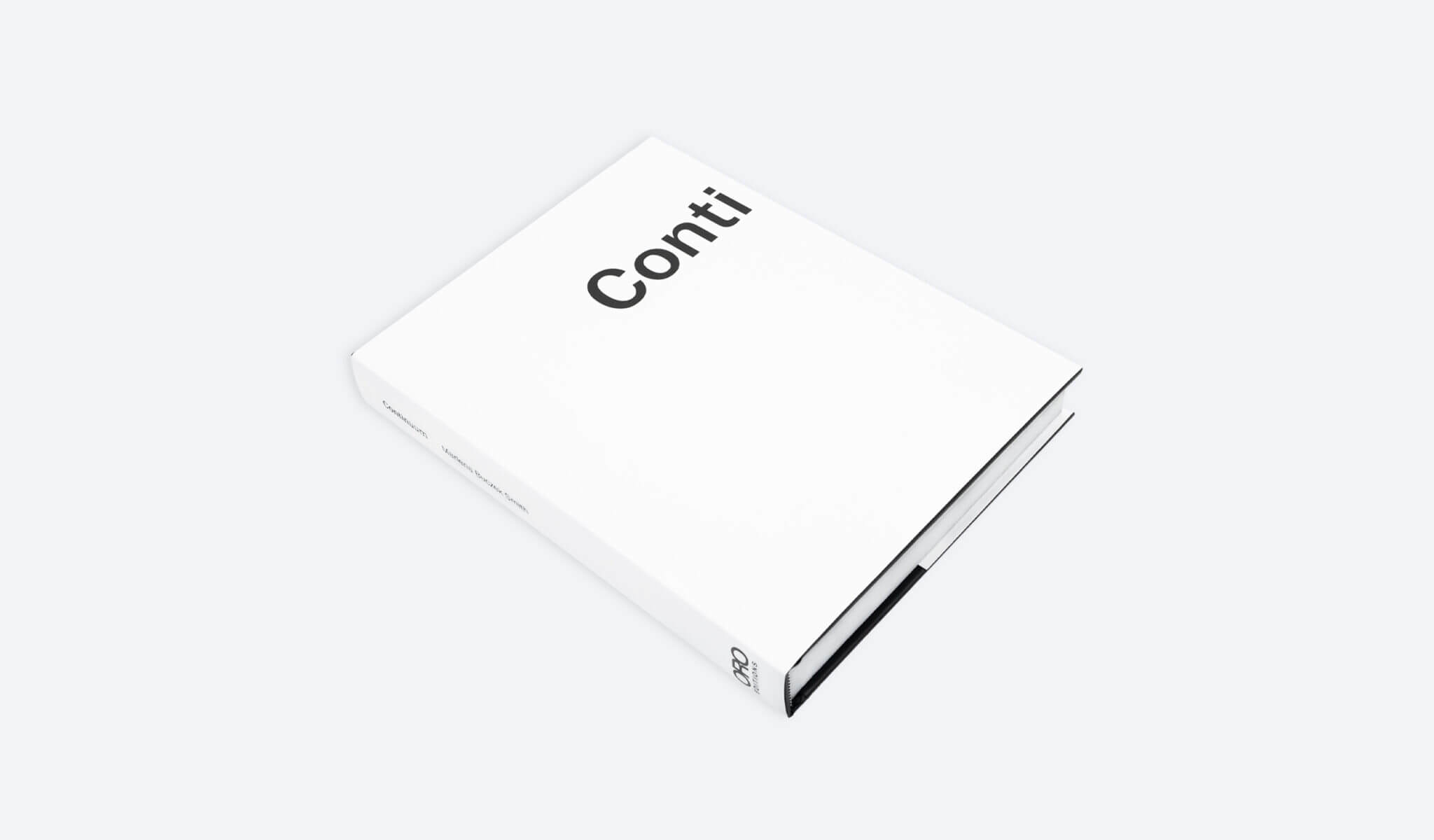 Cover of new graphic design book, Continuum, which includes art and poetry from Professor Jing Zhou