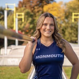 Pole vaulter Grace Stephens