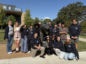Group photo of Debate Hawks
