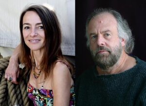 Mihaela Moscaliuc and Michael Waters