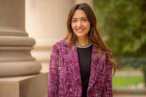 Headshot of Ashley Bosonac, Ph.D., lecturer in the Department of Marketing and International Business