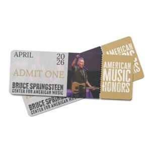 Two tickets to American Music Honors event in April 2026
